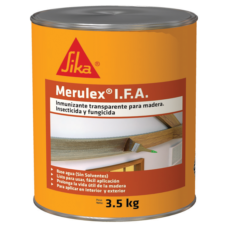 Merulex I.F.A. transparente x 3.5 Kg Sika