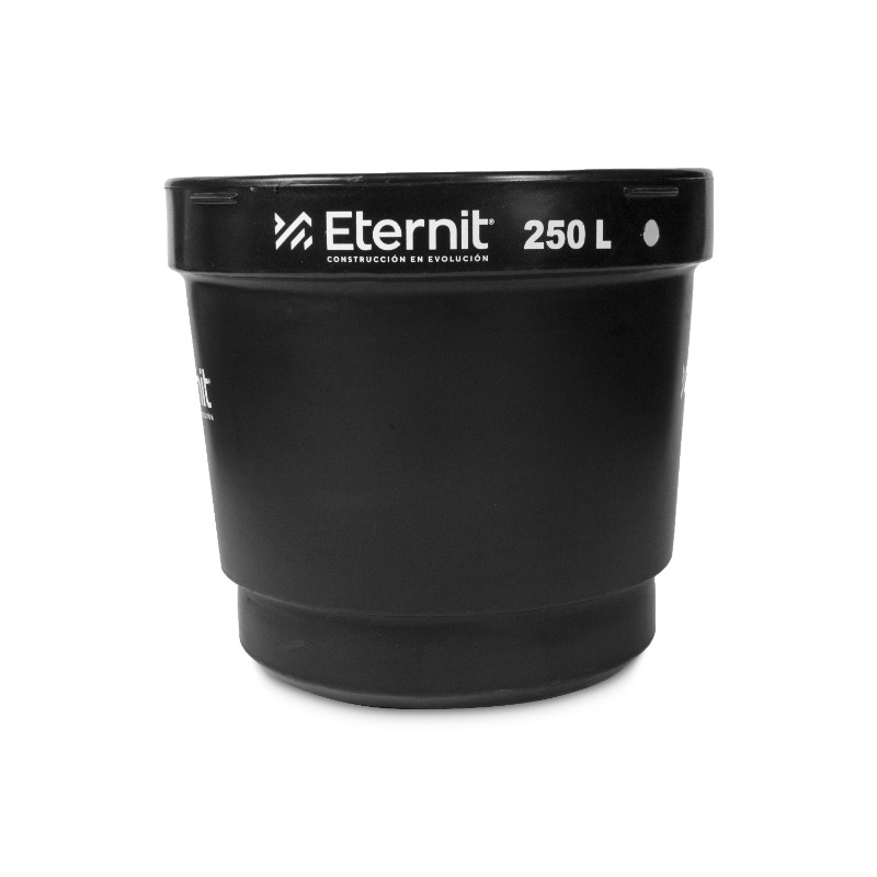 Tanque Eternit completo negro 250 litros Eternit 