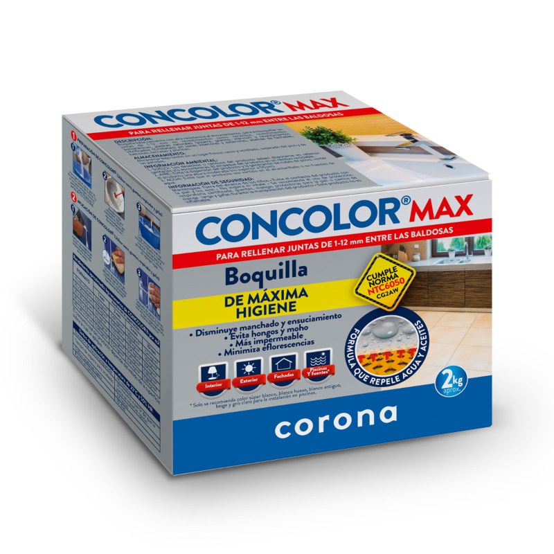 Concolor Max Super Blanco x 2 kg Corona