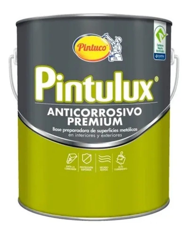 Anticorrosivo Premium negro 200 1/4 Pintuco