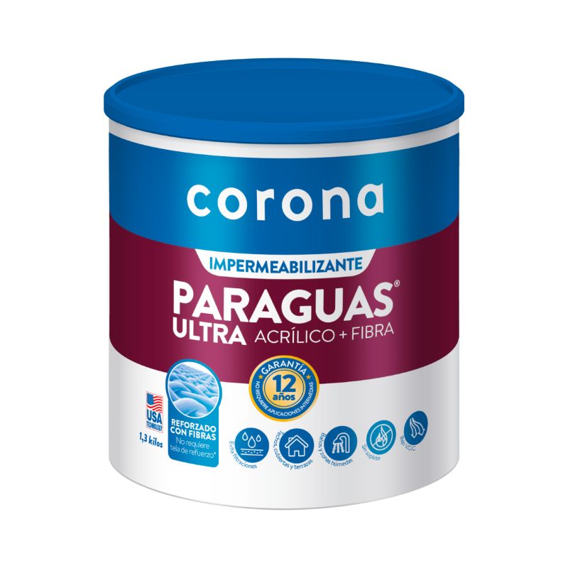 PARAGUAS® Ultra Gris x 1/4 Corona