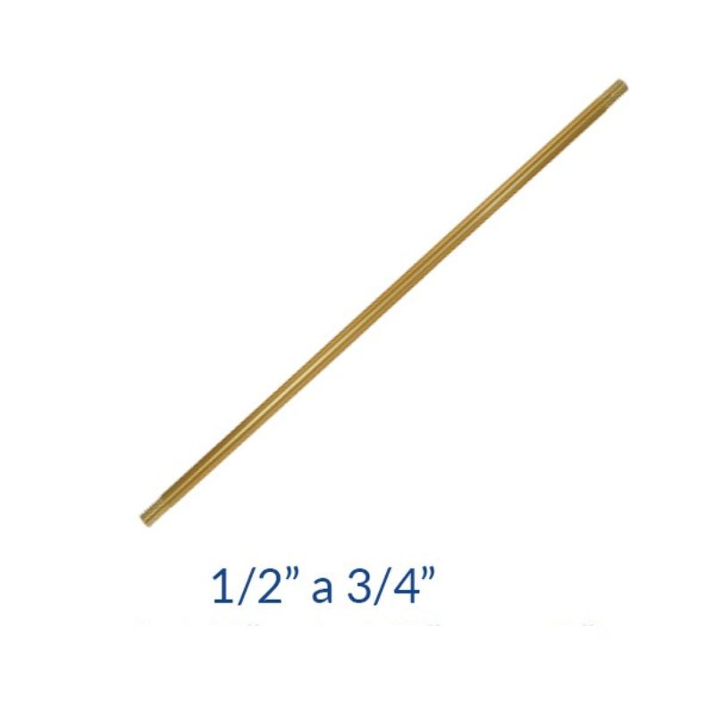 Varilla en Latón para Flotadora, Diámetro 1/2” a 3/4”