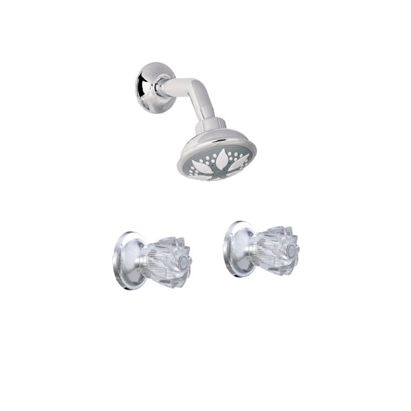 Mezclador ducha 8” sin salida tina con regadera Kristhal Gricol