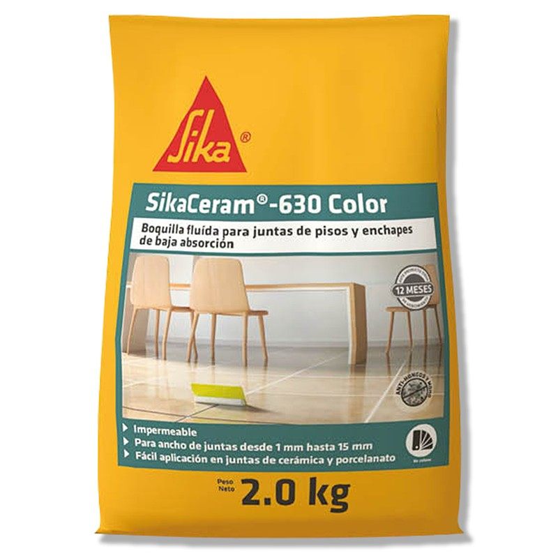 SikaCeram-630 blanco x 2 Kg Sika