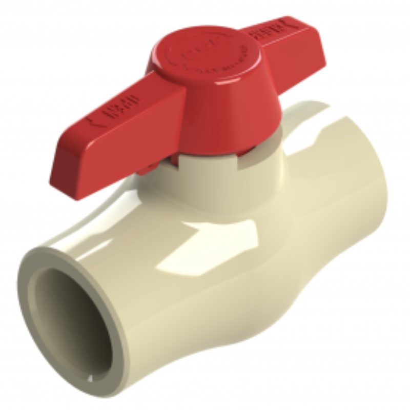 Válvula De Bola Compactas en Cpvc Para Uso Con Agua Caliente 1/2" PCP