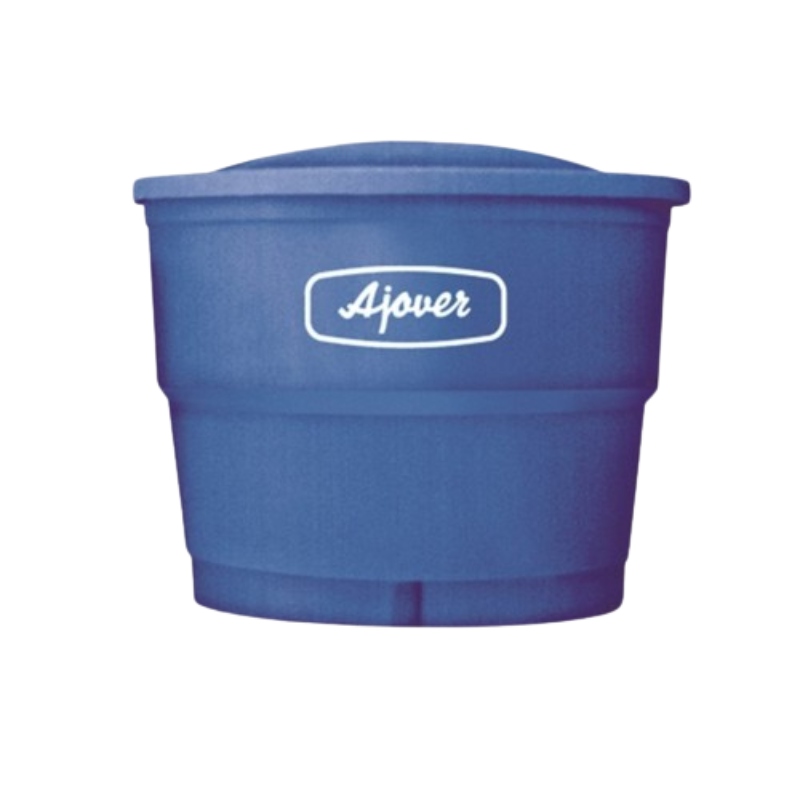 Tanque Almacenamiento de agua Unicolor Azul de 500 litros Ajover