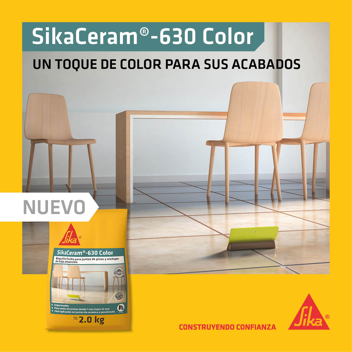 Sikaceram-630 Blanco 10 Kg Sika