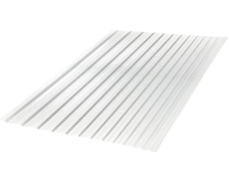 Teja Policarbonato Greca x 2.44 m No. 8 cristal Ajover
