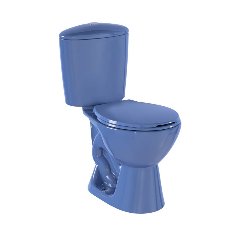 Sanitario Manantial pro redondo azul Corona