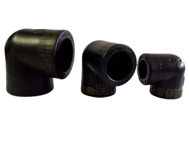 Codo 90° Fusión Negro 25 mm Maygas
