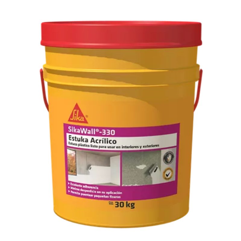 SikaWall-330 Estuka Acrilico X 30 Kg Sika
