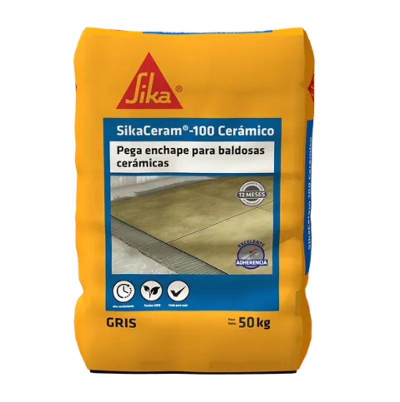 SikaCeram-100 Cerámico gris x 50 kg Sika