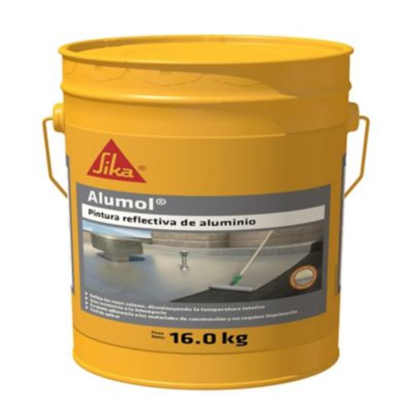 Alumol Pintura Para Protección De Cubiertas 16 kg Sika