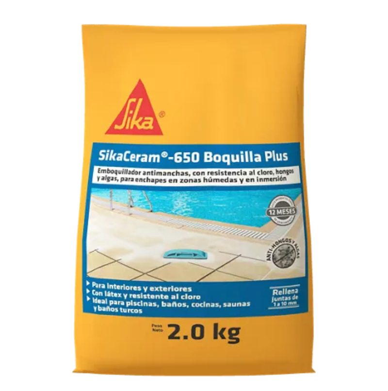 SikaCeram 650 Boquilla Plus blanca x 2 kg Sika