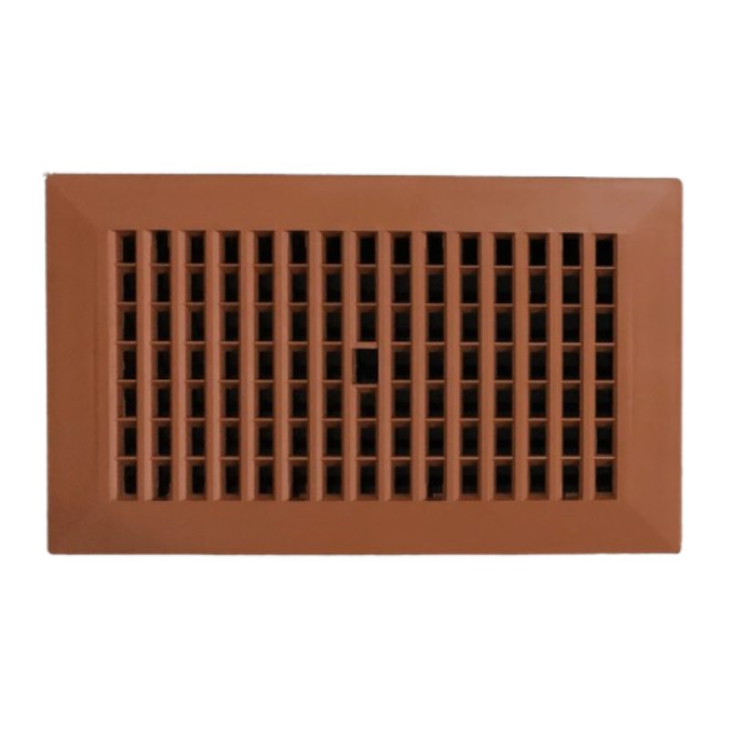 Rejilla De Ventilación De 30X18 Cms Ext.25X13 Cms Int. color ladrillo Silplas