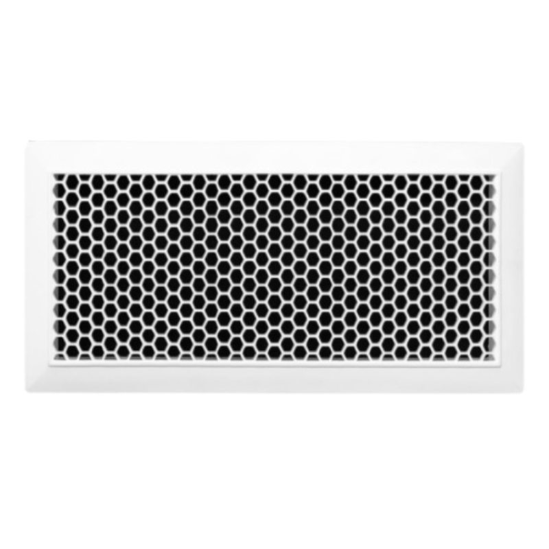 Rejilla Colmena Vent. Gas De 38X16 Cms Ext. 34X13 Cms Int. blanco Silplas