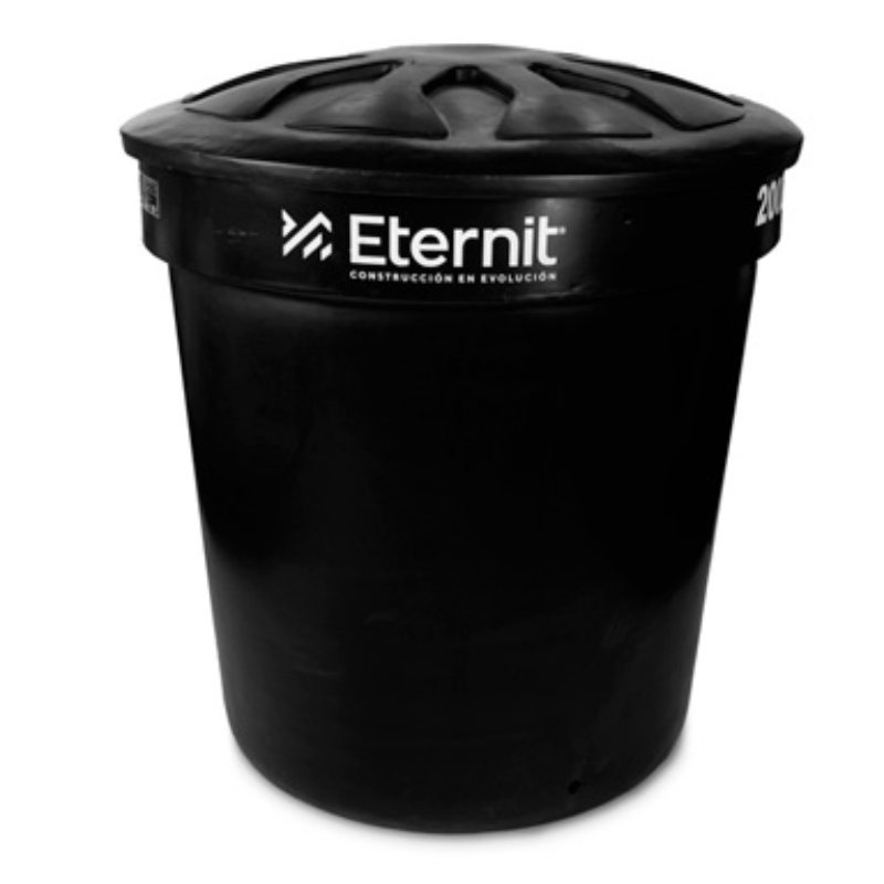 Tanque ecoplast completo negro 2000 litros Eternit