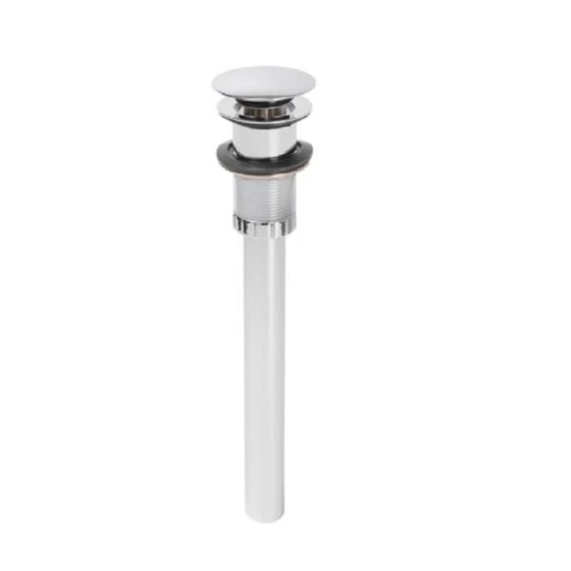 Desagüe Push Metálico Sin Rebose Largo Gricol
