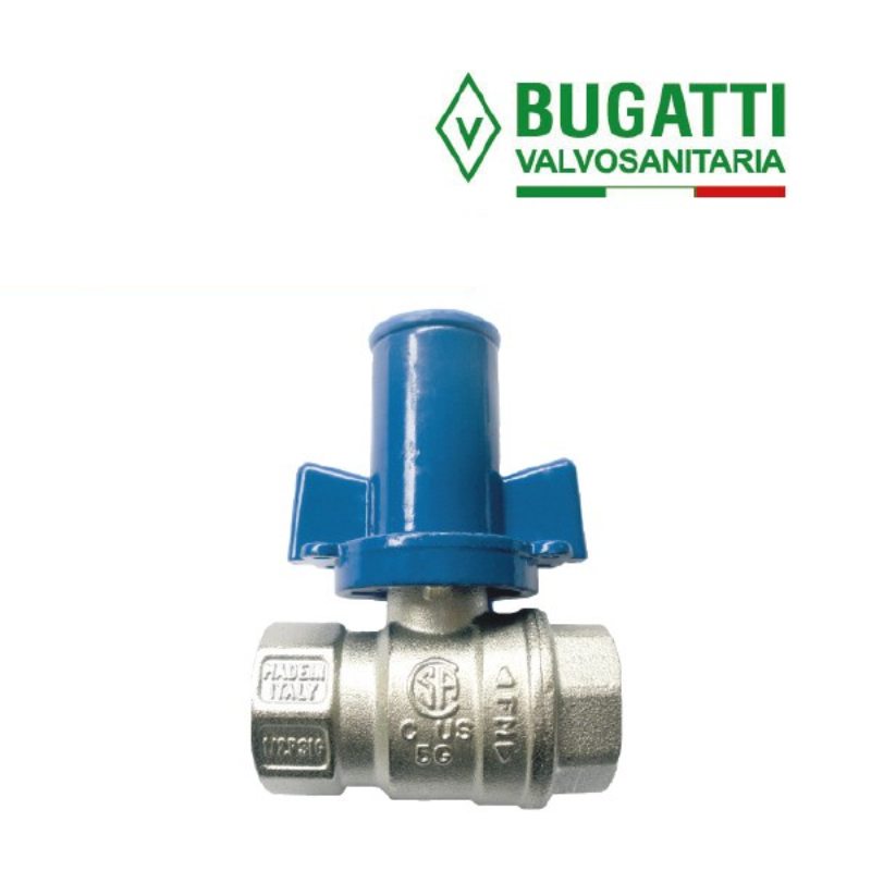Válvula Mínimo Vital para agua ANTIFRAUDE Hembra Hembra Bugatti 1/2"