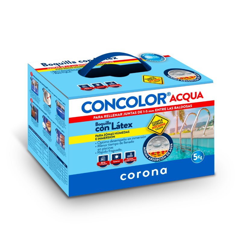 Concolor Acqua blanco hueso x 5 kg Corona