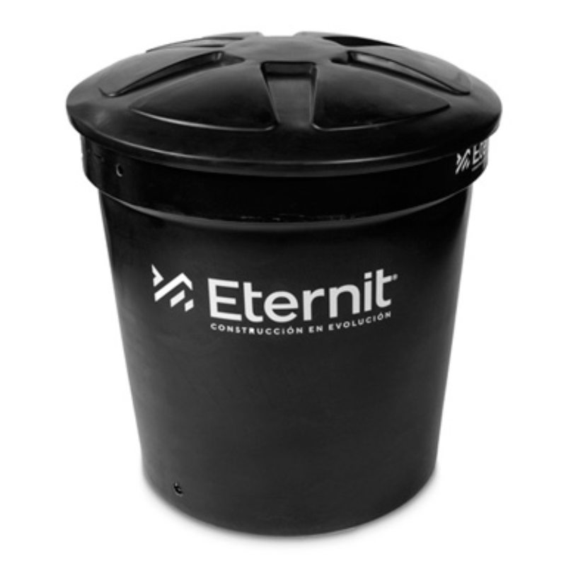 Tanque de almacenamiento de agua negro 500 litros Eternit