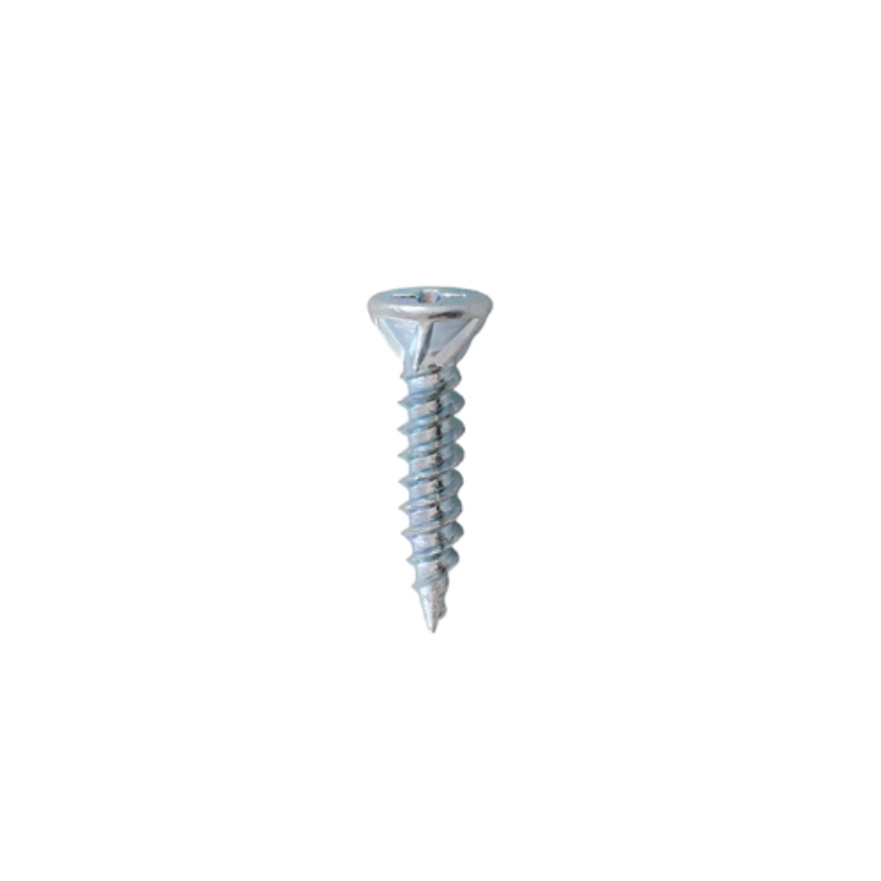 Tornillo Estructural Construcción en seco, Avellanado con Nervaduras, # 6 x 1", Punta Aguda