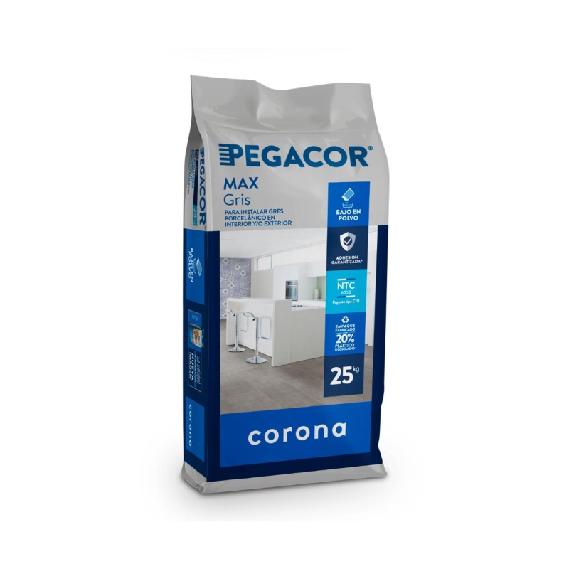 20250606113338-ADHESIVOS-IMPERMEABILIZANTES-Y-CEMENTOS-ADHESIVOS-PARA-REVESTIMIENTO-Pegacor-max-gris-x-25kg-Corona--1338202506061133386744.jpg