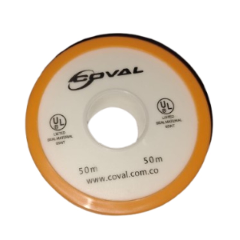 Cinta teflón Industrial Coval x 50 mts