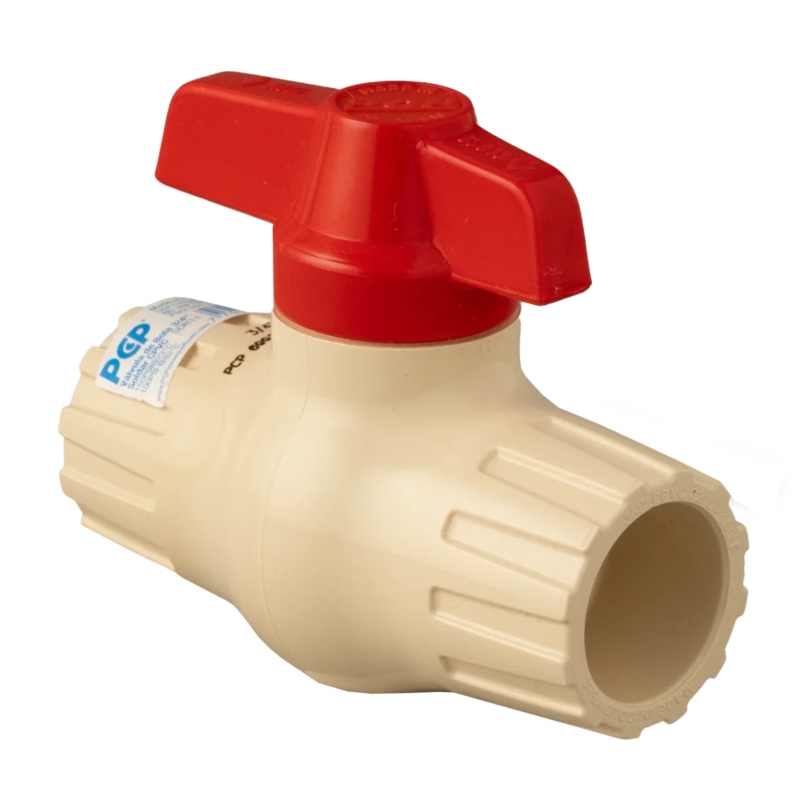 Válvula De Bola Compactas en Cpvc Para Uso Con Agua Caliente 1/2" PCP