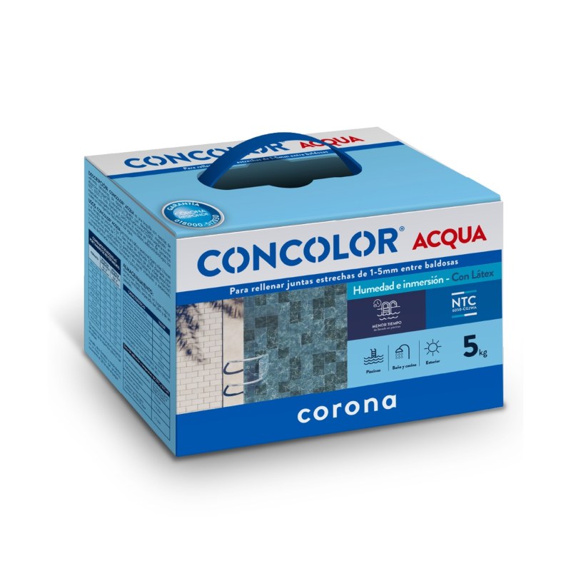 Concolor Acqua blanco hueso x 5 kg Corona
