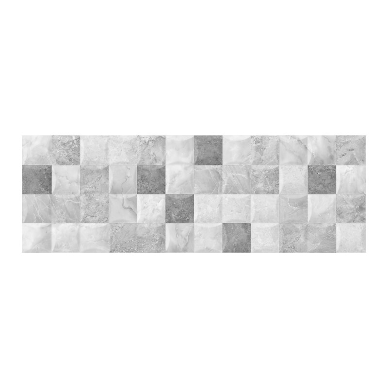 Base Decorada Chipre Gris Cara Única 20.5X60 cm Corona