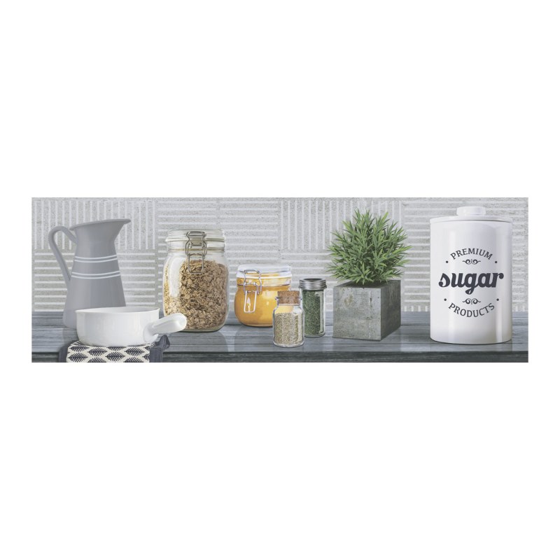 Listón Calamonte Cook Multicolor Cara Única 15X45 cm Corona