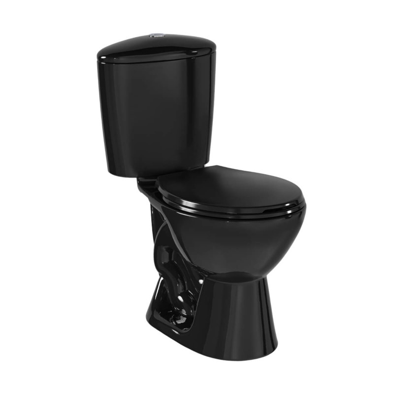 Sanitario Manantial pro redondo negro Corona