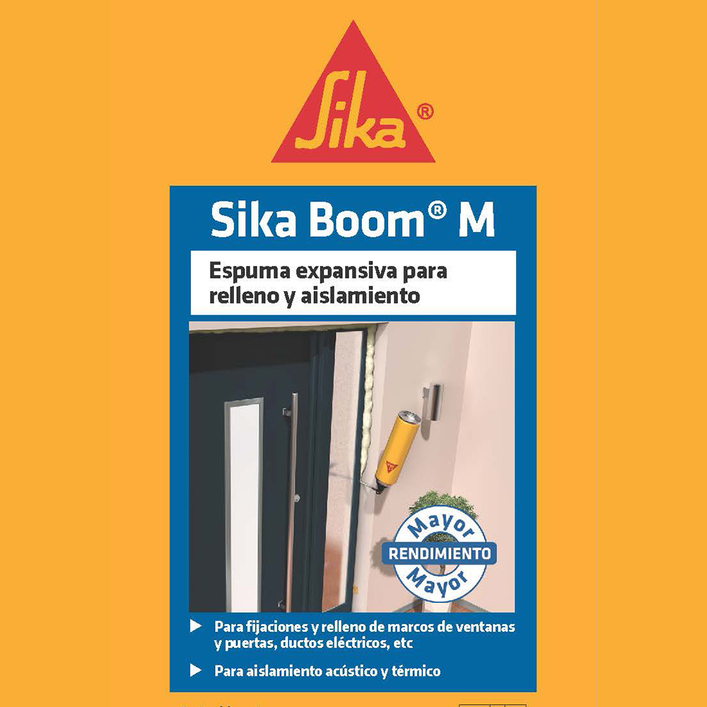 Espuma de poliuretano Sika Boom 500ml - Promart