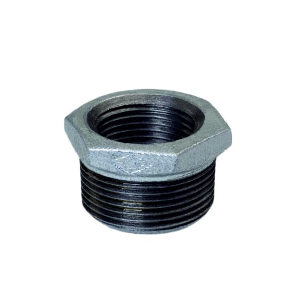 Bushing Galvanizado de 1" x 1/2"