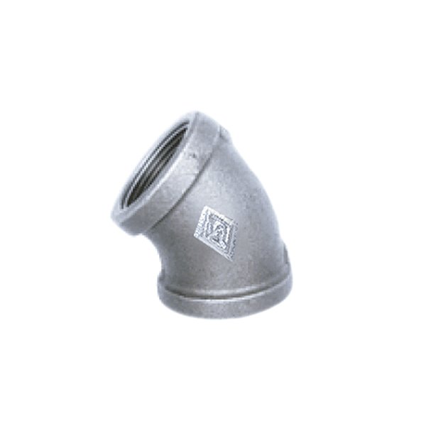 Codo 45° Galvanizado de 1/2"