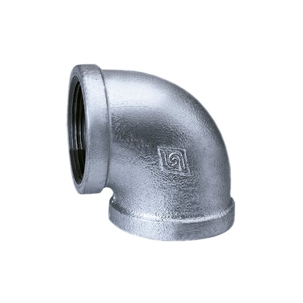 Codo 90° Galvanizado de 3/8"