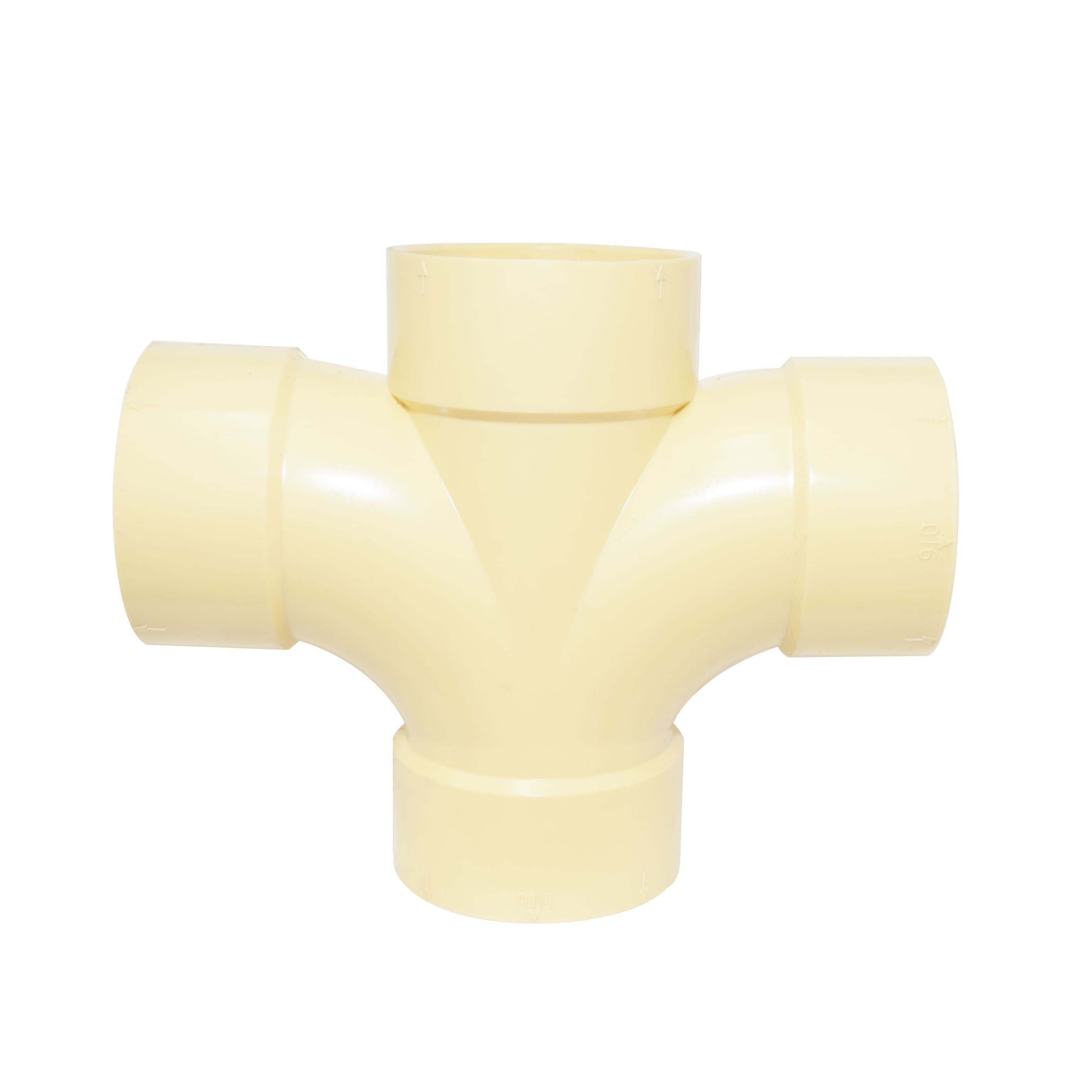 Tee Doble Pvc Sanitaria de 4" Gerfor